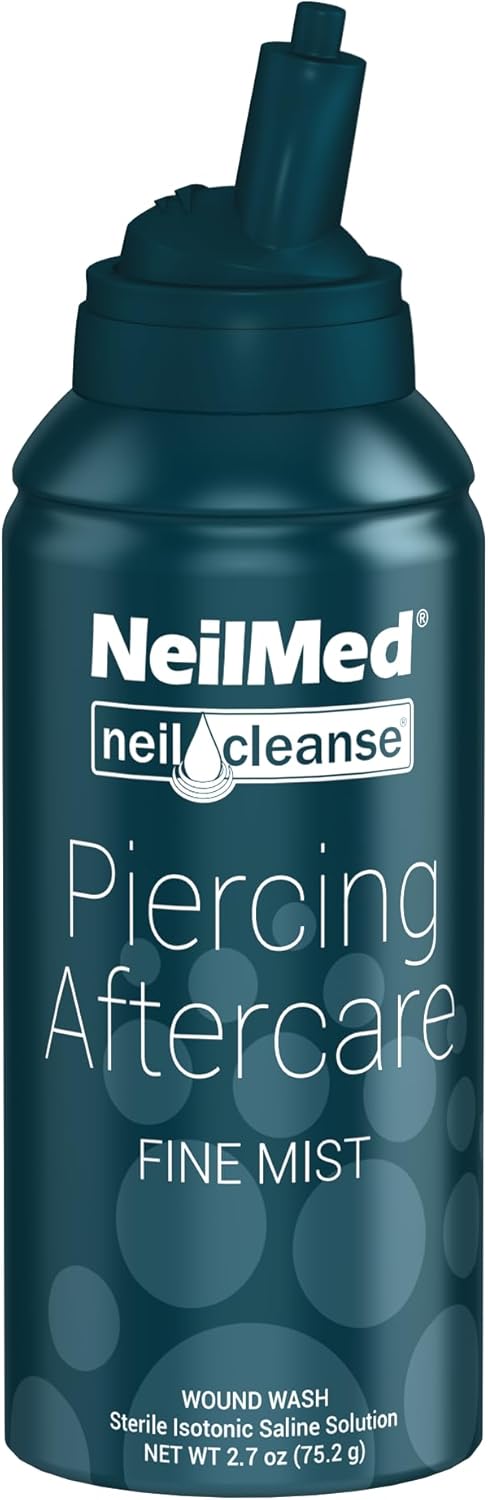 NeilMed Piercing Aftercare Fine Mist 75mL - Travel Size